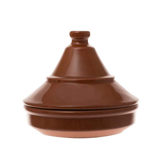 (6 pcs) Tapas bowl with lid - CLASSICO - Stoneware - round - Ø 140mm - Brown