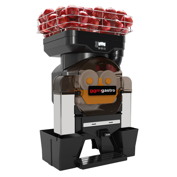 Elektrische fruitpers - met Push & Juice knop - Automatische fruittoevoer - incl. reinigingsmodus