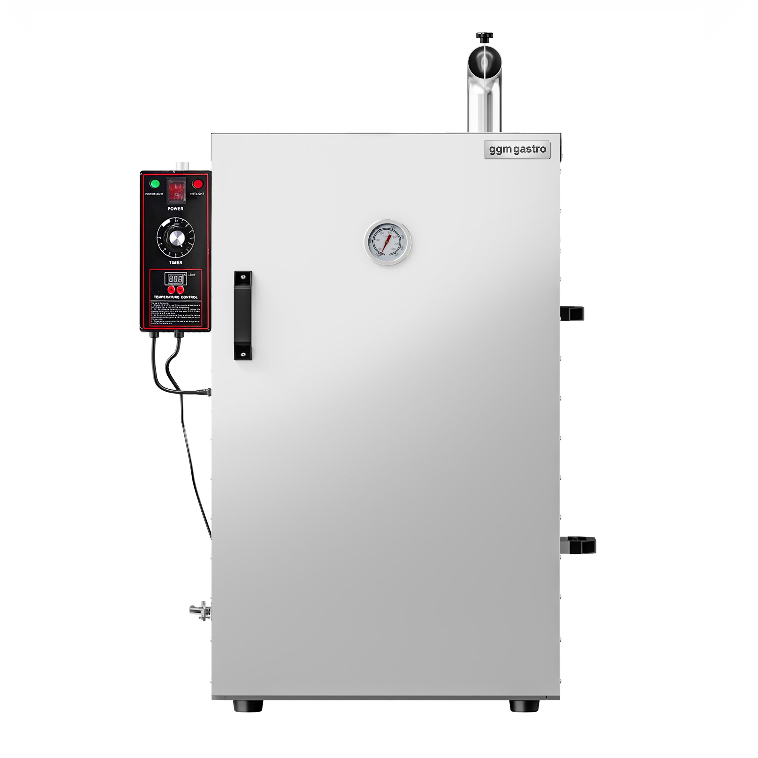 Compact Fumoir électrique professionnel - Commande électronique - avec 4 grilles - 500x450mm
