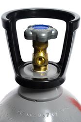 Butelie dioxid de carbon - pentru dispozitiv de givrare pentru pahare GVIC2 - cu sifon, cu tijă de extracție - Capacitate: 10 kg