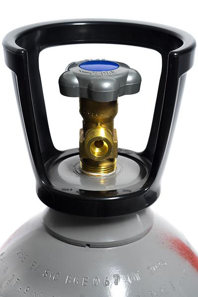 Carbon dioxide bottle - with dip tube - 10kg - for Glass Froster GVIC2