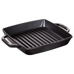 STAUB | GRILL PANS - Padella per grigliare - 230x230mm - Ghisa - Nero