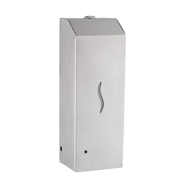 Otomatik (Sensörlü) Sıvı Sabunluk - 1000ml - Paslanmaz çelik - Duvara monte, Sensörlü, Temassız