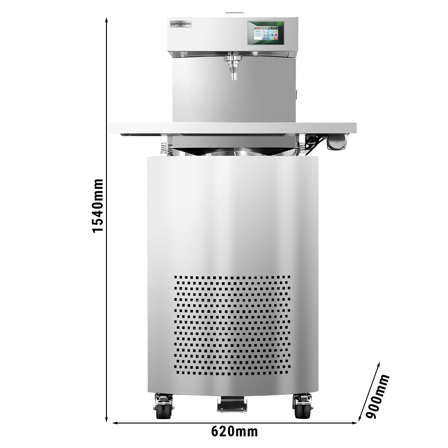 Tempéreuse à chocolat / Chocotemper - 24 kg - 3 kW - avec robinet de vidange