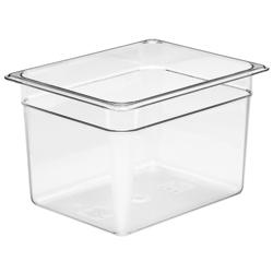 (6 pieces) CAMBRO | Camview® Gastronorm Container - 1/2 Polycarbonate - Clear – 200 mm - BPA-free