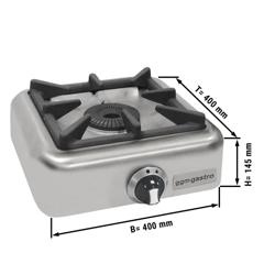 Fogão a gás de mesa - 4,0kW - 1 queimador