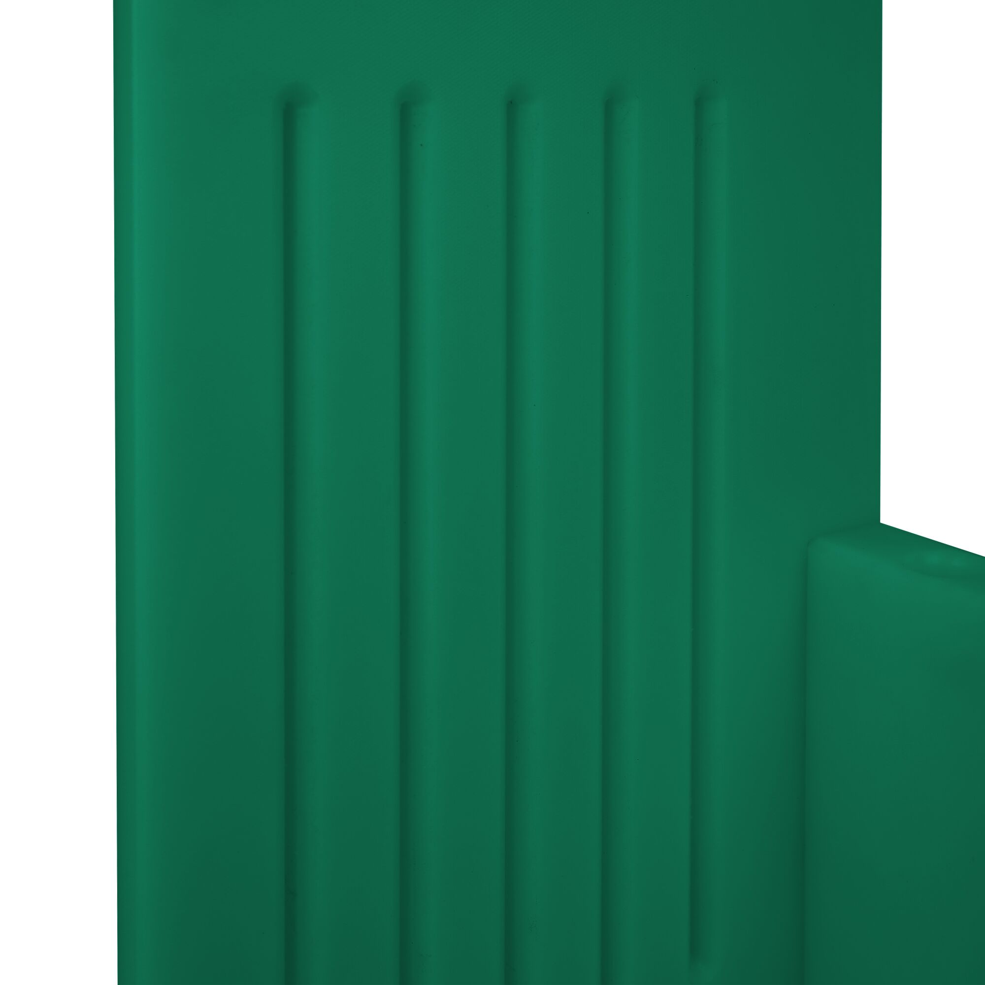 Support pour couteaux - Pour 5 couteaux et 2 aiguiseurs - Polyéthylène - 301x505x204mm - Vert