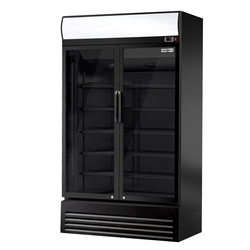 Frigo per bibite - 880 litri - con 2 porte in vetro e display pubblicitario