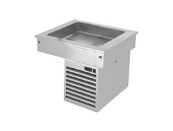 Commercial built-in chilled well - 800 mm - +2 to +8 °C - 2 x GN 1/1