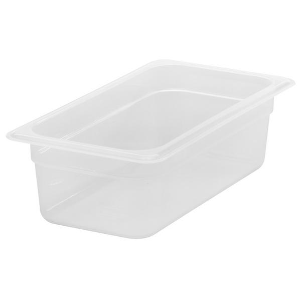 (6 τεμάχια) CAMBRO | CAMWEAR® - Δοχείο GN από πολυπροπυλένιο 1/3 - Γαλακτώδες - Βάθος 100 mm