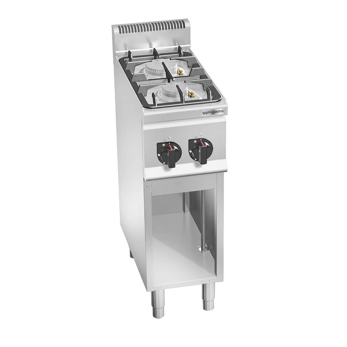 Fourneau à gaz – 9,5 kW – 2 brûleurs