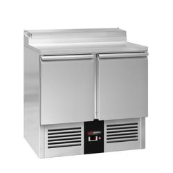ثلاجة تحضير سلطات ميني PREMIUM - 900x700mm - 2 باب - مخصصة لـ 5x GN 1/6