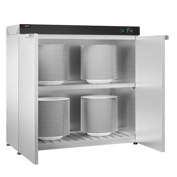 Plate Warmer - Double Door - 1.5kW - 120 plates