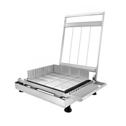 Cuțit tăiat praline - tip chitară - Distanță sârmă: 23 & 89 mm - incl. 2 cadru tăietor ciocolată