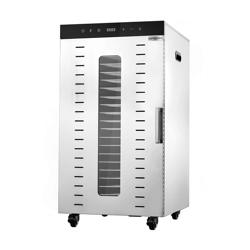 Déshydrateur alimentaire – 20 plateaux – inox – 2 kW