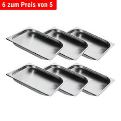 Stainless steel Container GN 2/3 - Height: 20mm