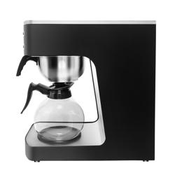 Filter koffiezetapparaat - 1,8 liter - 2 kW - met 2 warmhoudplaten - incl. 2 glazen kannen