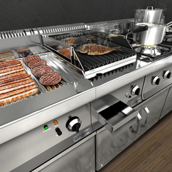 Elektrisk vattengrill - 1,20 m