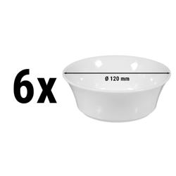 (6 pcs) SELTMANN WEIDEN | SAVOY Dessert Bowls – Ø 120 mm – White Porcelain