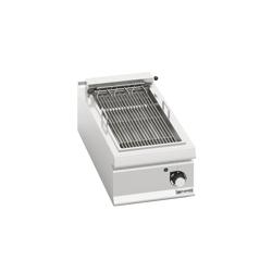 Elektrische grillplaat - 5,4kW - 0,4x0,9m - Tafelmodel - RVS