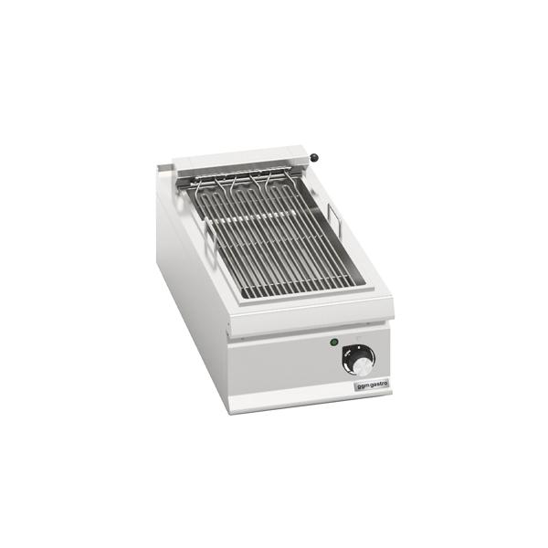 Elektrische grillplaat - 5,4kW - 0,4x0,9m - Tafelmodel - RVS