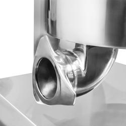 Elektrischer Wurstfüller & Churromaschine - 10 Liter - 90 Watt - Edelstahl - inkl. 4 Wurstfüller- & 3 Churro-Aufsätze