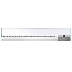 Opzetkoelvitrine PREMIUM PLUS - 1976x353mm - 9x GN 1/4