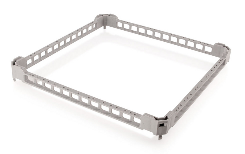 Extrakant för glas rack - 50 x 50 cm