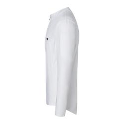 (6 pieces) KARLOWSKY | Men's Long Sleeve Performance Work Shirt – White - Size L - Slim Fit