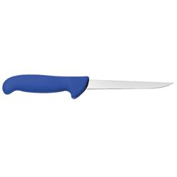 F. DICK | ErgoGrip Boning Knife – 150 mm blade - Flexible - X50CrMoV15 - Blue handle - NSF