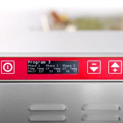 HUGENTOBLER | Commercial Hold-o-Mat 411 Cook & Hold Oven – 1.5 kW - 230V - up to 120°C - OLED