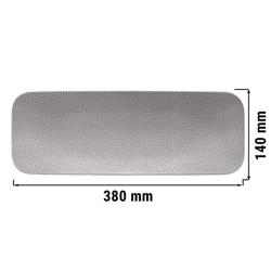 	(2 bucăți) SELTMANN WEIDEN | Farfurie plată dreptunghiulară - 380x140mm - Gri