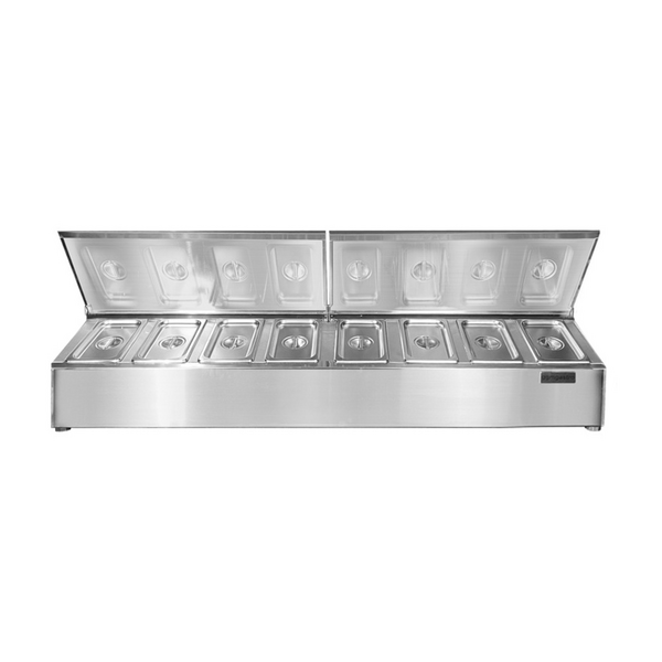 Suport de condimente 8x GN1/4 - 265 x 162 mm