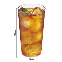 (72 τεμάχια) CAMBRO | Colorware - Κύπελλο ποτού - 373 ml - ανάγλυφρη επιφάνεια - Διάφανο