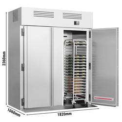 Réfrigérateur en inox Premium PLUS - GN 2/1 - 2700 litres - avec 2 portes