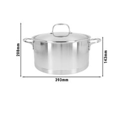DEMEYERE| Atlantis 7 Casserole with Lid – Ø 28 cm - 18/10 Stainless Steel - Induction Ready