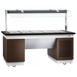 Buffet DUBLIN - 2,0 x 1,0 m - 5x GN 1/1