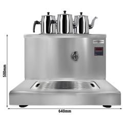 Bollitore elettrico per tè - con 3 bruciatori - 30 litri