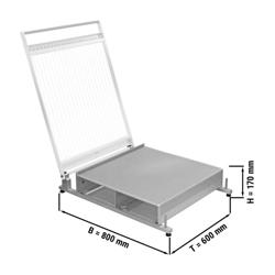 Cuțit tăiat praline - tip chitară - simplă (o direcție) - fără cadru tăietor ciocolată