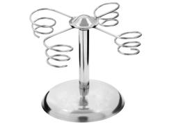Portaconi Gelato - "Spirale" - a 4 posti - 175x175x130mm - acciaio inox