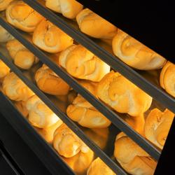 Cuptor cu aburi combinat pentru panificație - manual - 10 x EN 600x400 - cu sistem de spălare