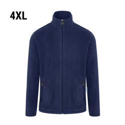 KARLOWSKY | Heren Werkkleding Fleece Jas Warm-Up - Marineblauw - maat: 4XL