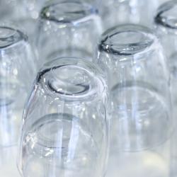 Στεγνωτήριο ποτηριών - 1,49 kW - με θερμό αέρα & 5 περιστρεφόμενους κυλίνδρους