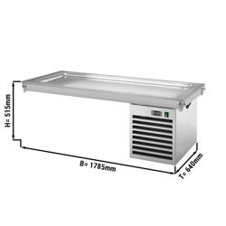 Upotettava kylmälevy - 1785 mm - +2–+8 °C - 5 x GN 1/1 - 700 W