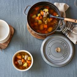 STAUB | LA COCOTTE - Kookpot - Ø 180mm - Gietijzer - Grafietgrijs