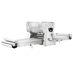 Sfogliatrice per panifici - apparecchio da tavolo - 500 Watt - nastro trasportatore da 1700 mm