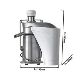 Professional Centrifugal Juice Extractor - 350W - 15,500rpm - 130kg/h
