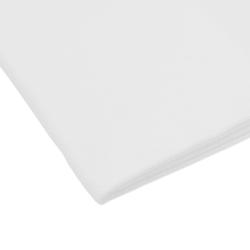 (50 pcs) Nappe centre de table damassée Porto Diamant - tissage jacquard - 100x100cm - Blanc