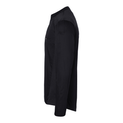 (6 st) Karlowsky - långärmad arbetsskjorta för män Performance - Svart - storlek: 2XL