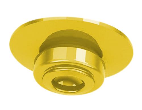 (6 pcs) Valve (Medium) - for Squeeze & Dispenser Bottles - Yellow